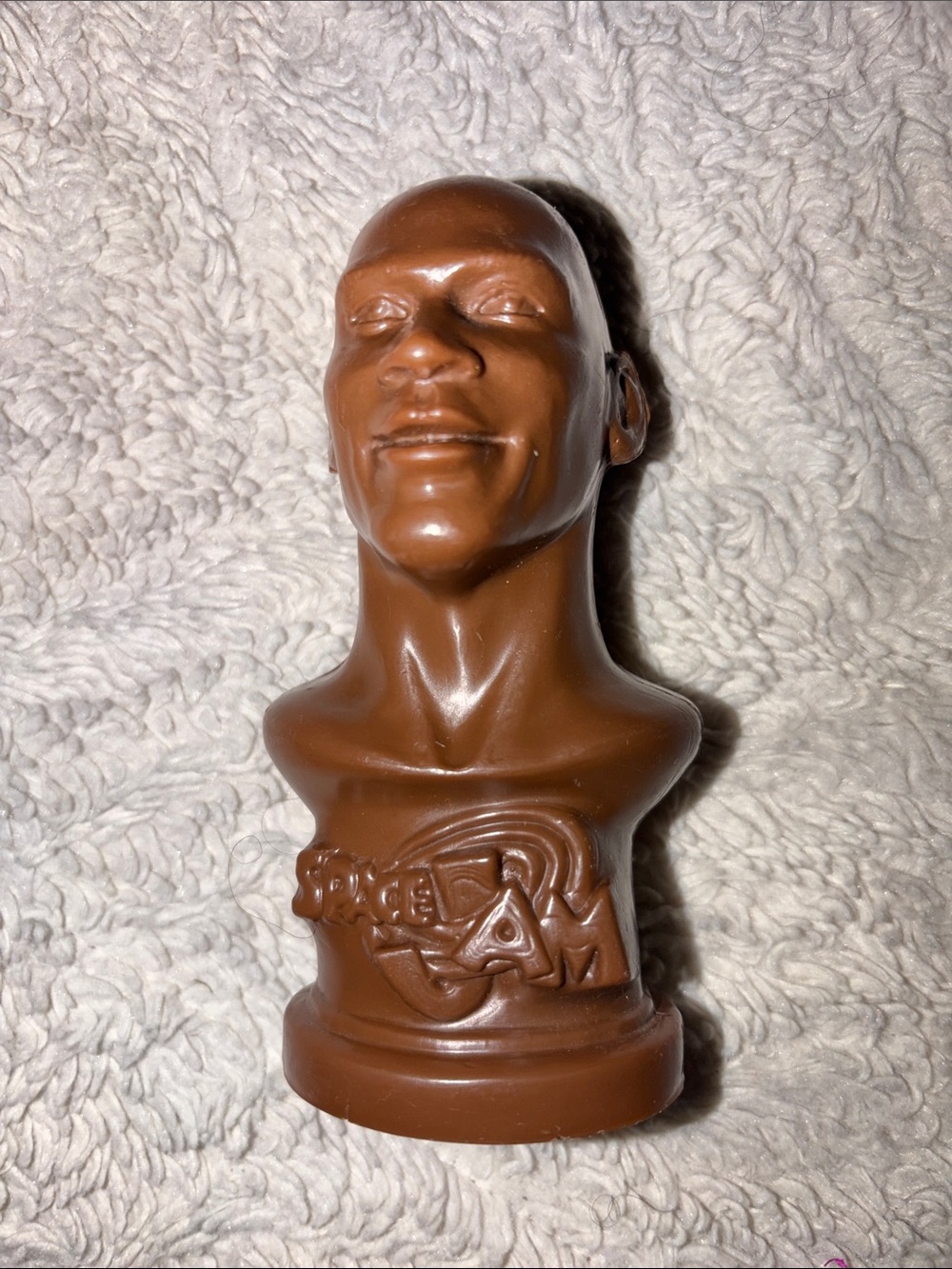 Vintage Collectible Brown Decorative Resin Bust - Unbranded Home Accent